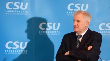 Zu den Vorschlägen von Bundesinnenminister de Maizière wollte sich CSU-Chef Horst Seehofer bei der Klausurtagung der CSU nicht groß äußern. 
