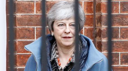 In der Klemme: Die britische Premierministerin Theresa May.