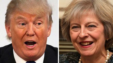 Donald Trump und Theresa May. Können Sie die Globalisierung aufhalten?