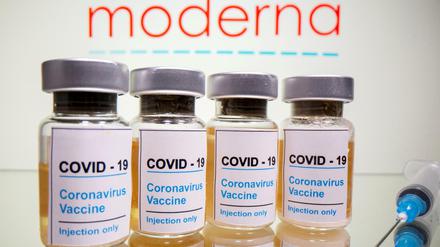 Der Impfstoff der Firma Moderna ist inzwischen auch in der EU zugelassen.