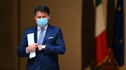 Hat am Dienstag seinen Rücktritt verkündet: Italiens Regierungschef Giuseppe Conte (Archivbild).