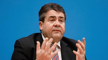 Wirtschaftsminister Sigmar Gabriel (SPD).