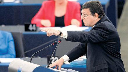 EU-Kommissionspräsident Barroso möchte im aktuellen Krisenmanagement gerne eine größere Rolle spielen. Foto: Vincent Kessler/Reuters