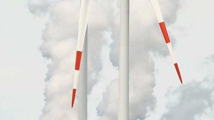 Windkraft statt Kohle? Union und SPD befürworten den Ausbau erneuerbarer Energien zwar – aber zugleich wollen sie offenbar die Kosten begrenzen. Foto: Patrick Pleul/dpa