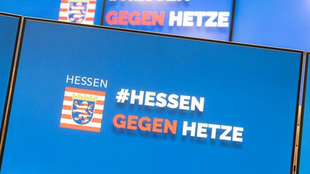 Die neue Plattform „Hessen gegen Hetze“.