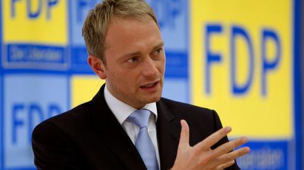 FDP-Generalsekretär Christian Lindner.