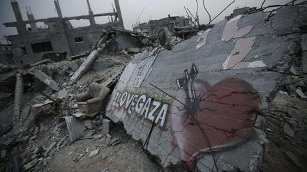 Ein liebenwerter Ort? Auch ein Jahr nach dem Krieg gleicht ein großer Teil Gazas einer Trümmerlandschaft.
