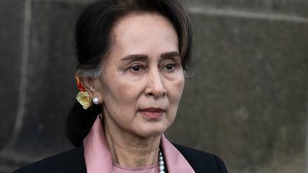 Myanmars entmachtete Regierungschefin Aung San Suu Kyi