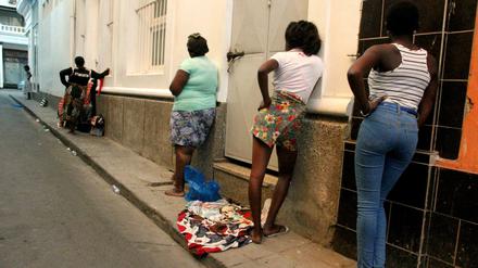 Prostituierte in Mosambik: Die Vereinten Nationen berichten von immer mehr aufgedeckten Fällen von Menschenhandel. 