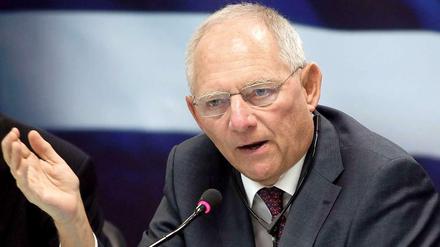Erreichte die Schwarze Null schon 2014. Bundesfinanzminister Wolfgang Schäuble.
