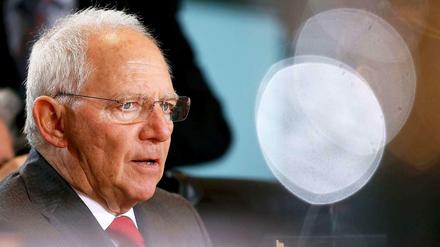 Hat Historisches zu verantworten: Bundesfinanzminister Wolfgang Schäuble (CDU).