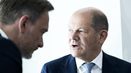 Wachsendes Zinsrisiko ist eine Herausforderung für Bundeskanzler Olaf Scholz und seinen Finanzminister Christian Lindner.