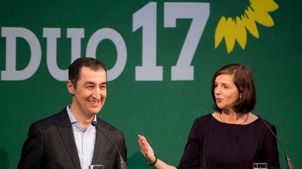 Sie sollen es richten für die Grünen: Cem Özdemir und Katrin Göring-Eckardt 