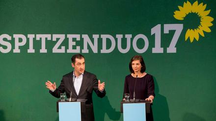 Grünes Spitzenduo: Cem Özdemir und Katrin-Göring-Eckardt