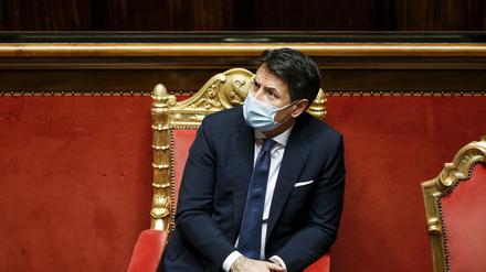 Italiens Ministerpräsident Giuseppe Conte will am Dienstag in einer Kabinettssitzung seinen Rücktritt anbieten