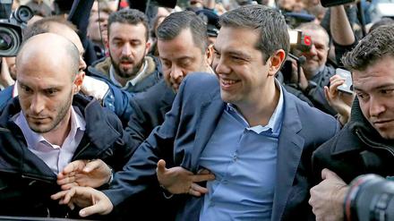 Der Wahlsieger. Syriza-Chef Alexis Tsipras.