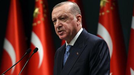 Präsident der Türkei: Recep Tayyip Erdogan.