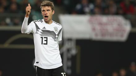 Bald zurück im DFB-Dress? Thomas Müller könnte mit zu Olympia fahren.