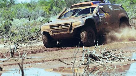 Wüstenfüchse. Der Deutsche Timo Gottschalk hat die Rallye Dakar gewonnen, als Co-Pilot von Nasser Al-Attiyah aus Katar. 