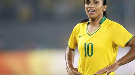 Die brasilianische Nationalspielerin Marta.