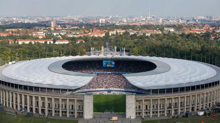 Das Olympiastadion ist Austragungsort des letzten großen Leichtathletik-Meetings in Deutschland. 