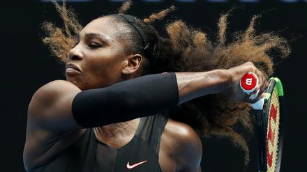 Weiter geht's. Serena Williams.