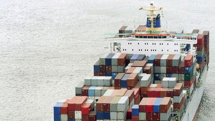 Das Rückgrat des Welthandels: Ein Containerschiff, das vielleicht bald auch zwischen den Freihandelszonen TTP und TTIP verkehren wird. 