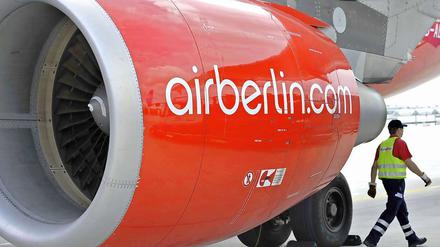 Nichts mit Durchstarten: Im Jahr 2010 steht Air Berlin in der Verlustzone.