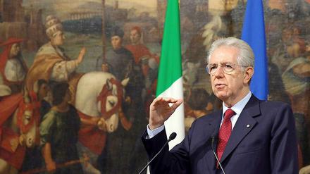 Mario Monti führt die Expertenregierung in Italien.