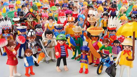 Bunte Vielfalt: Etwa 4000 verschiedene Playmobil-Figuren sind in den vergangenen 40 Jahren entstanden.