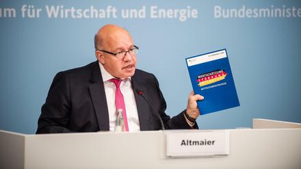 Peter Altmaier (CDU), Bundeswirtschaftsminister, mit seiner neuen Mittelstandsstrategie.