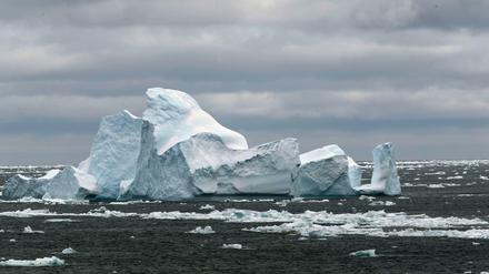 Ausgebrochen wie Corona: Eisberg in der Antarktis.