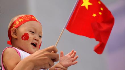 Kleine Kaiser. Seit 1979 verfolgt China eine strenge Ein-Kind-Politik. 
