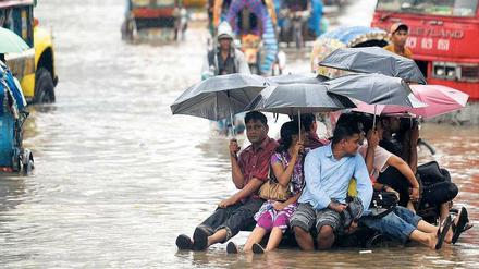 Küstenstaaten wie Bangladesh leiden besonders unter dem steten Meeresspiegelanstieg.
