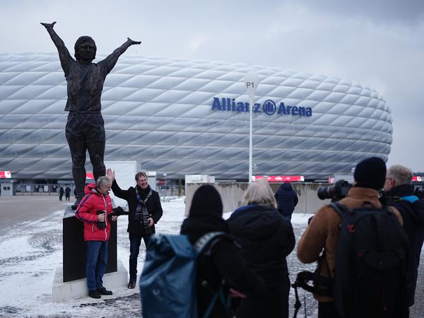 Die Gedenkfeier des FC Bayern München für Franz Beckenbauer in der Allianz Arena, nachdem Beckenbauer im Alter von 78 Jahren gestorben war. 