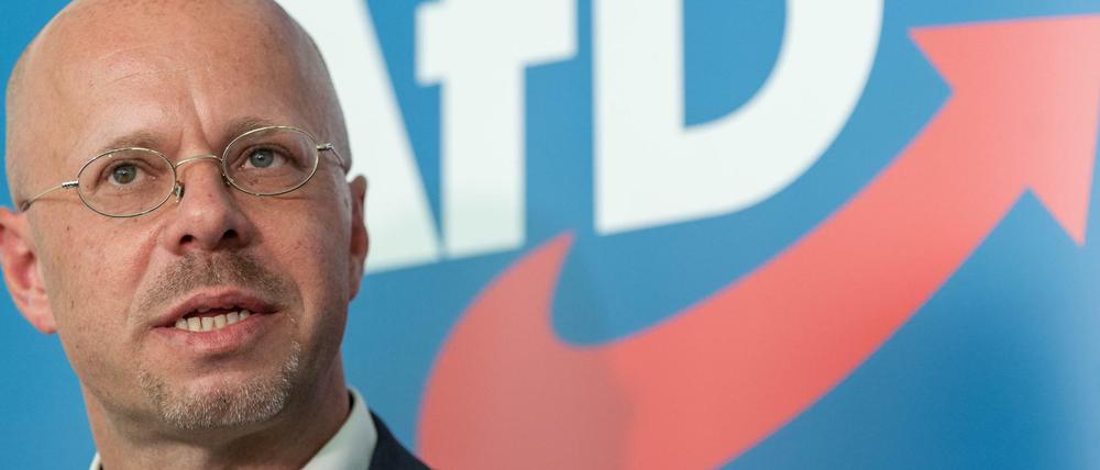 Andreas Kalbitz will unbedingt Landesfraktionschef in Brandenburg bleiben.