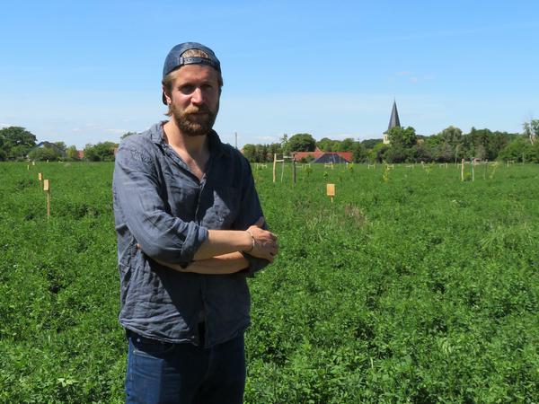 Landwirt Benedikt Bösel setzt auf nachhaltige Agroforstwirtschaft