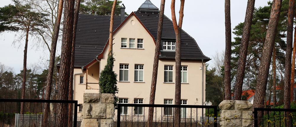Bushido-Villa in Kleinmachnow, Zehlendorfer Damm.