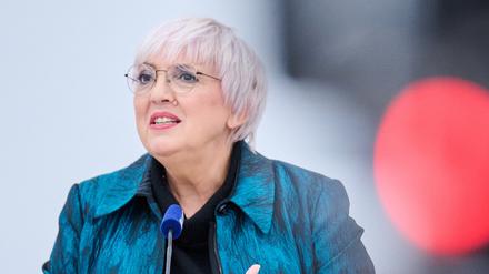 Kulturstaatsministerin Claudia Roth (Bündnis 90/Die Grünen).