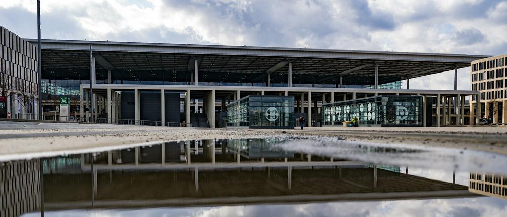 Anfällig für Falschalarme: Terminal 1 des Hauptstadtflughafens Berlin Brandenburg «Willy Brandt» (BER).