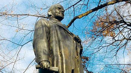 Statue des Anstoßes. Bis 2004 stand dieser Lenin aus Bronze in der Hegelallee 25. Die CDU will ihn von der Denkmalliste streichen lassen. 