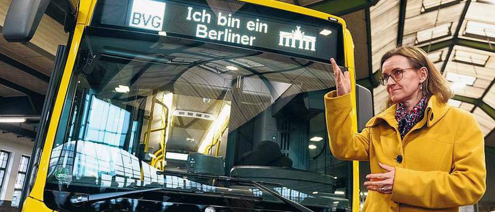 Mit einer großen Abschiedsfeier wurde die BVG-Chefin am Freitagmittag verabschiedet.