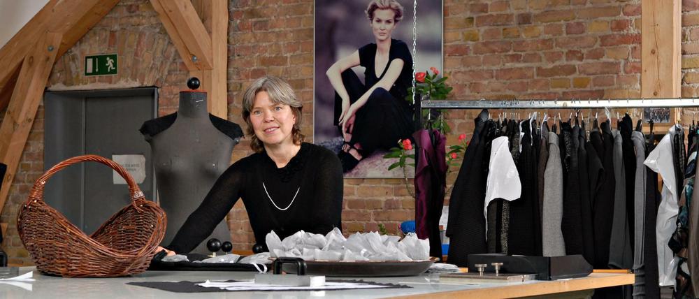 Vertagte Träume. Modedesignerin Evelin Brandt hatte ihren Laden im BER 2012 schon eingerichtet und Personal eingestellt. 