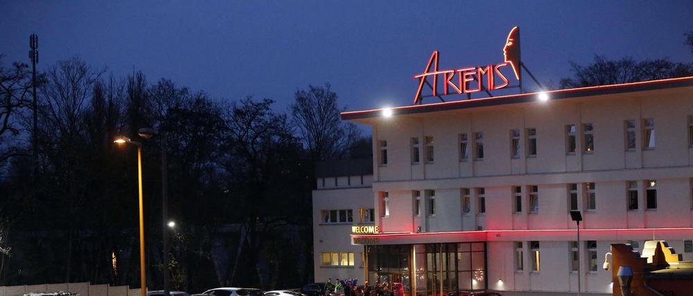 Großbordell Artemis in Berlin-Halensee.