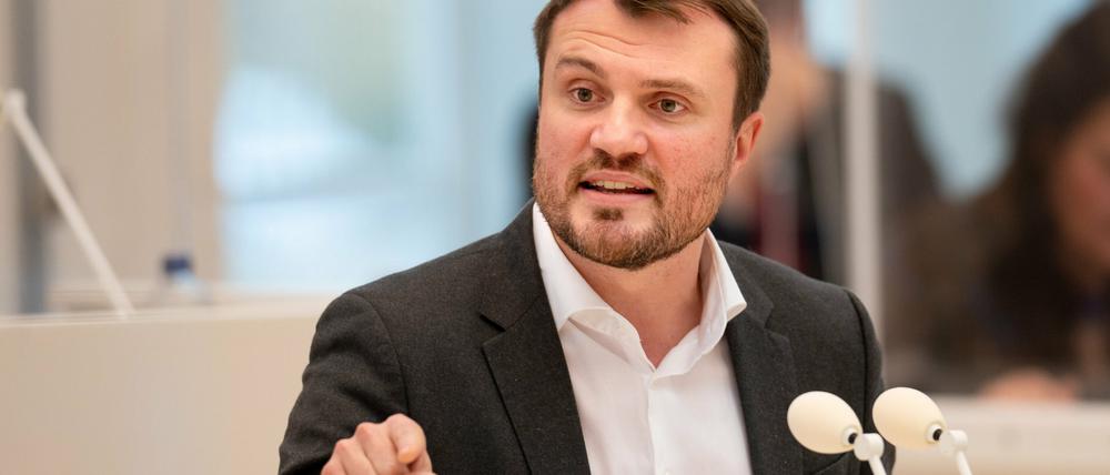 Daniel Keller ist SPD-Fraktionschef im Landtag Brandenburg.