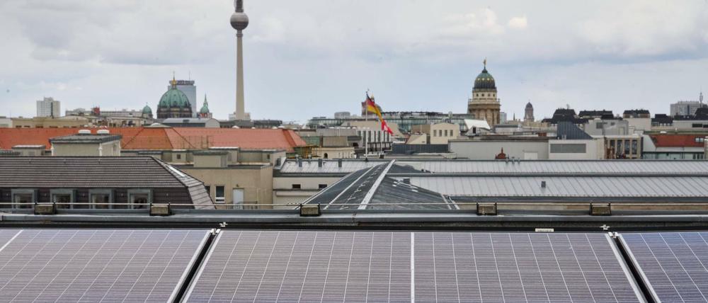 Berlin will bis 2050 25 Prozent des Stroms aus Sonnenenergie beziehen.
