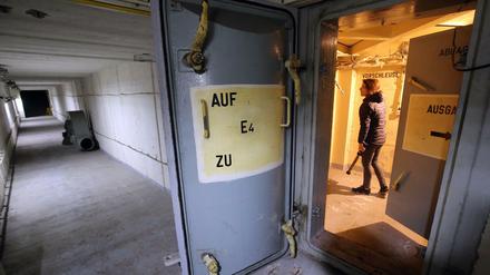 Typ V2C: Der frühere Stasi-Bunker in Gosen ist jetzt ein Lernort der Geschichte.