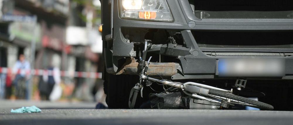 Radfahrer sind in Berlin regelmäßig in Verkehrsunfälle verwickelt.