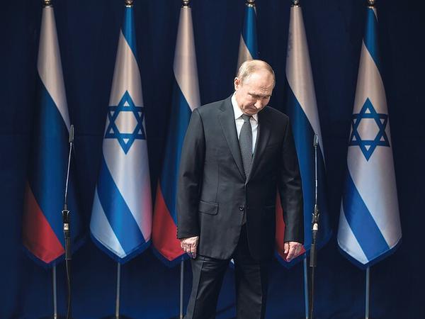 Wladimir Putin provozierte in Jerusalem mit einem wenig diplomatischen Auftritt.