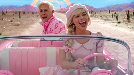 Mehr als fünf Millionen Besuchr in Deutschland: „Barbie“ mit Ryan Gosling und Margot Robbie. 